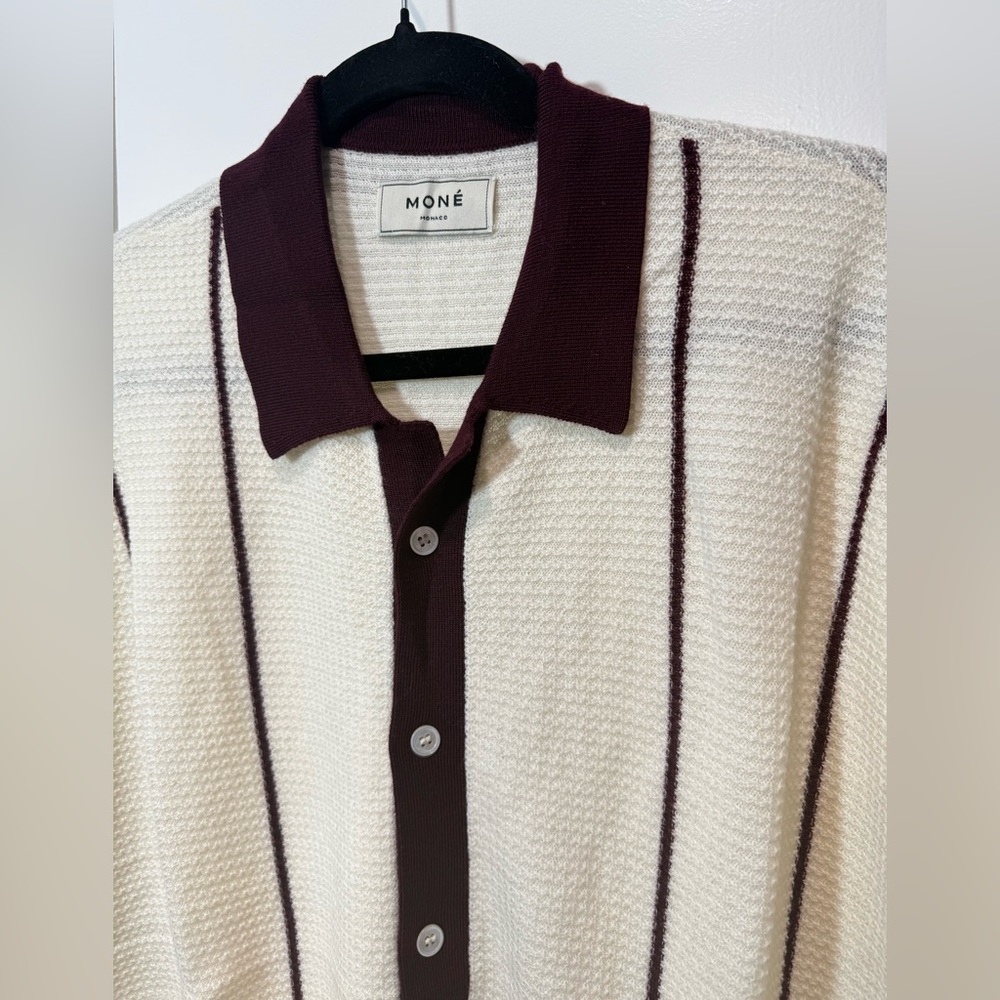 Mone Monte Carlo Collared Button Up - image 3